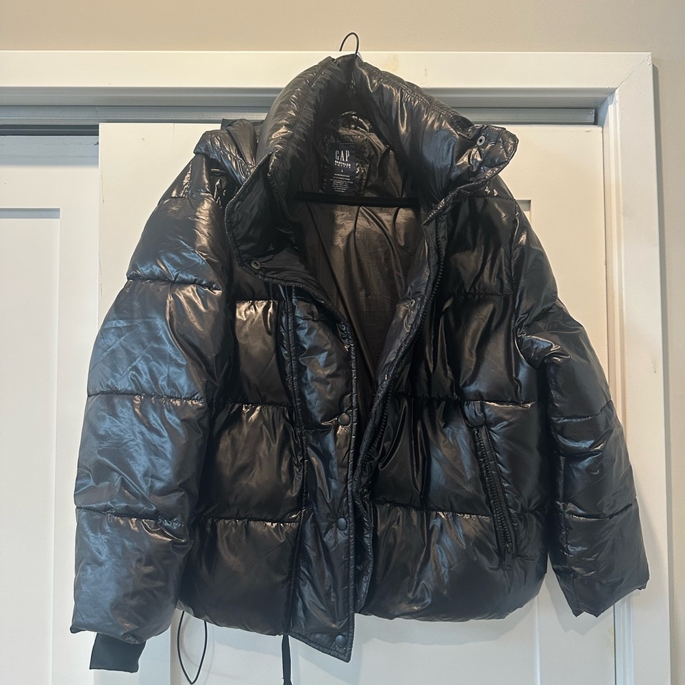 GAP Black Puffer Jacket